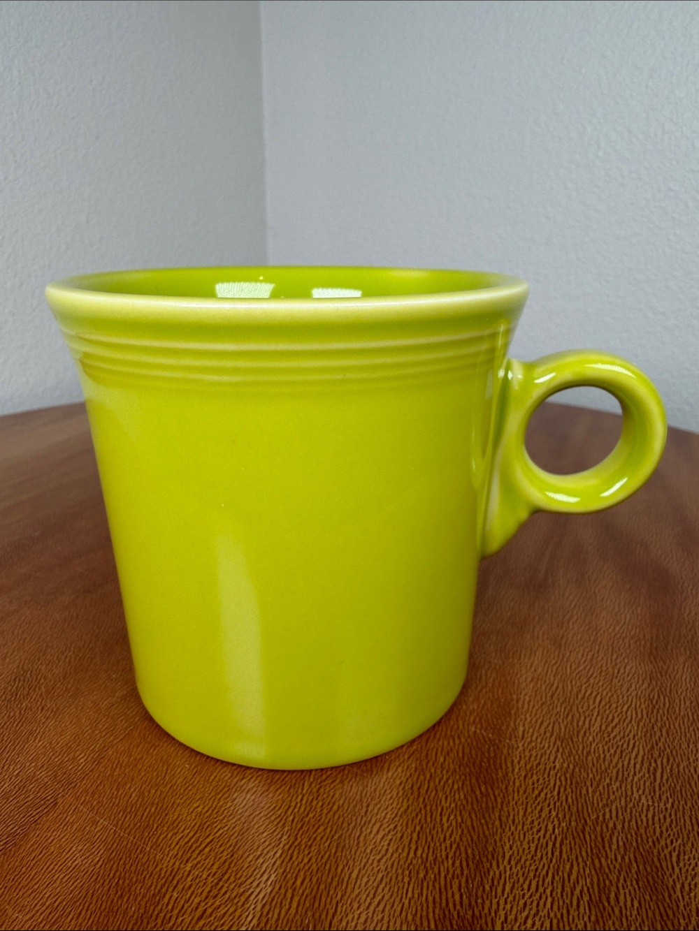 Fiesta Ware O-Ring Handle Lemongrass Homer Laughlin Cottagecore Green